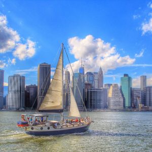 Sailing to Manhattan