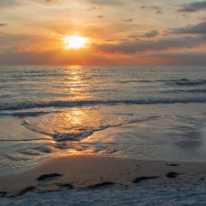 Sunset At Redington Beach Florida.