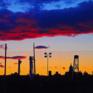 Sunset over Greenpoint