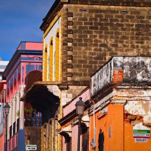 Colorful streetscape on Calle Union