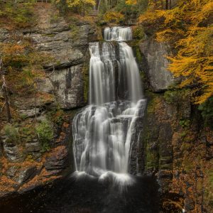 Bushkill Falls in Autumn
