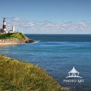 Distant Guardian (Long Island, NY) 94 The lighthouse at Montauk Point, the easternmost point of Long Island's south fork, stands guard