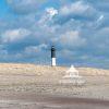 Island Light From The Sea 68 Beautiful day at the beach! You can see the Fire Island Lighthouse just peeking over the sand dune
