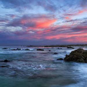 Sunrise along the Monterey Peninsula can be a real treat for those motivated enough to get up before