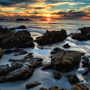 It can be boom or bust when it comes to sunsets on the Pacific Coast along the Monterey Peninsula.