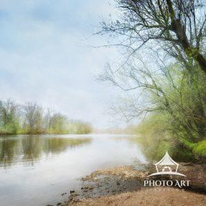 Springtime on the River in Pennsylvania 116 Spring greens along the Perkiomen Creek at Audubon, Pennsylvania.