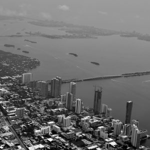 I was in an airplane to capture this image.