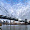 Took an early morning walk in DUMBO park.