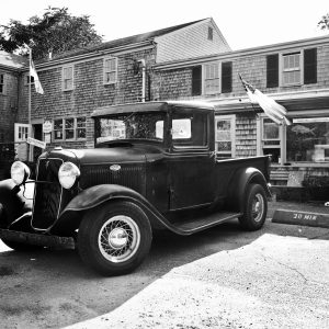 A bit of nostalgia in Martha's Vineyard. Vintage Ford truck in Menemsha.