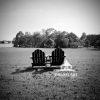 Autumn vibes – Long Island 66 Empty Adirondack Chair in the middle of the lawn of Bayard Cutting Aboretum. Great River, NY.