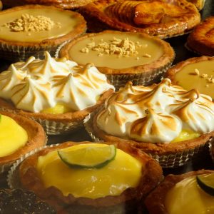 Smooth meringue, and sweet and creamy lemon and lime delights are treats for all senses. From