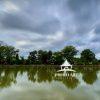 Long Exposure at Ridders Pond. 128 I soon I saw that the clouds were moving I took my car and I went out to capture this image.