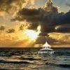 Sun behind the clouds. 115 The nature is always beautiful.