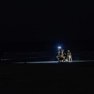 Nighttime At The Beach Abstract Series. Indian Rocks Beach, Florida 7/2022. I captured this