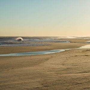Part of a series of large waves at Robert Moses as Hurricane Irma passed the Island well to the east