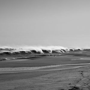 Part of a series of large waves at Robert Moses as Hurricane Irma passed the Island well to the east
