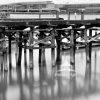 Posts at Flushing Marina B&W 126 I used the long exposure in this image.