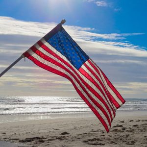 When a cool ocean breeze drifts across the sand, and the sun streaks along ocean waves under a clear