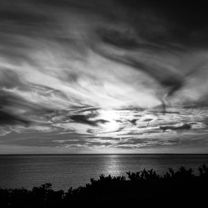 One of many perfect sunsets from the cliffs overlooking First Encounter Beach in Eastham, MA on Cape