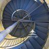 The spiral staircase of the Edgartown Light reminds me of the Chambered Nautilus and the fabonici