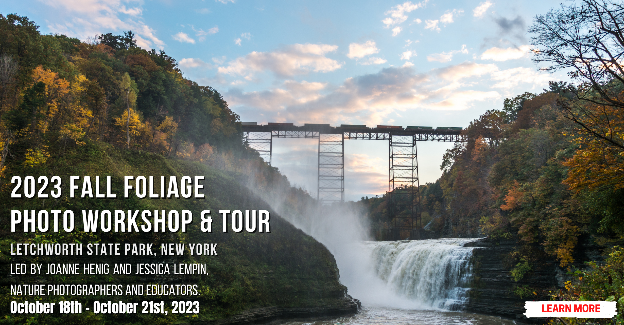 Capture the Magic: Unleash Your Inner Photographer at Letchworth State Park!
