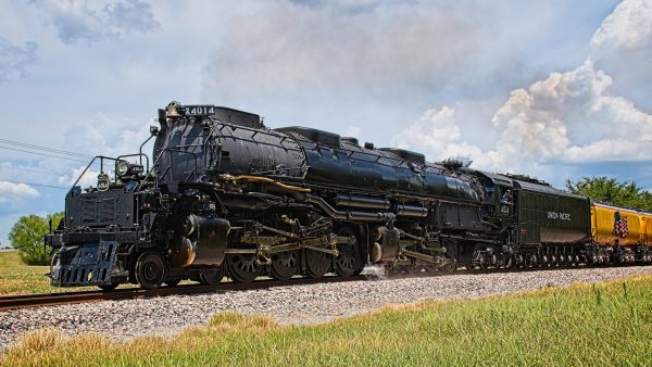 Union Pacific's Big Boy 4014, a 4-8-8-4 wheel arrangement, built in 1941 and returned to service in