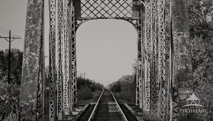 Railroad tracks leaving Chama NM.