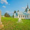 Active church and cemetery built in 1912.
