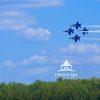 Blue Angels demonstration team performing at Vidalia Air Show.