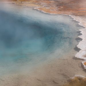 When you look at the hot water in Silex Spring it is worth remembering that deep beneath your feet