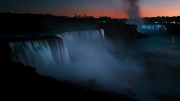 Niagara Falls at Night