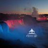 Colorful Niagara Falls