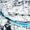 In this fine art photograph, I transformed serendipitous splatters of paint into the essence of