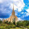Standing on a beautiful bluff just west of highly traveled Bangerter Highway, the Oquirrh Mountain