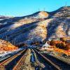 Union Pacific Railroad Tracks near Thistle, Utah, USA