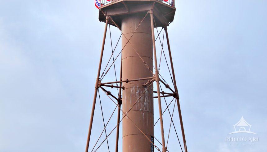 Sanibel Lighthouse Is located on Sanibel Island, Florida.