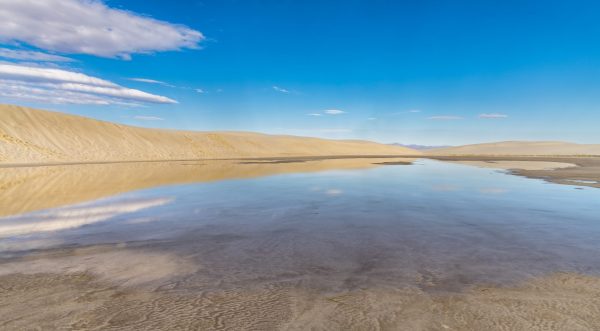 The largest gypsum dune field in the world is located at White Sands National Park in south-central