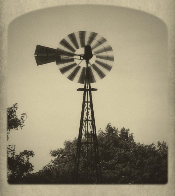 This windmill was built by Harold Tuthill in 1904. For more than 100 years, this windmill has