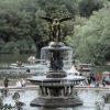 Bethesda Fountain, “Angel of the Waters,” is at the heart of New York City’s Central Park, which