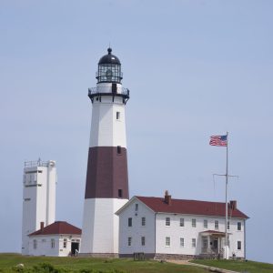 Montauk Point Lighthouse is a national Historic landmark. It was built in 1796 and placed on the