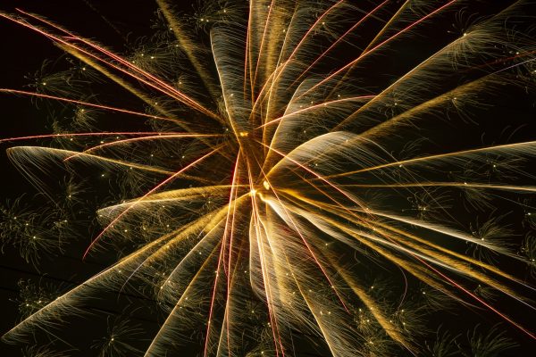 People like to shoot fireworks on July fourth to celebrate the Independence Day holiday.