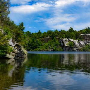 One of my favorite places to visit. So peaceful and tranquil his lake Minnewaska I have been