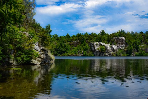 One of my favorite places to visit. So peaceful and tranquil his lake Minnewaska I have been
