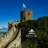Moorish Castle in Sintra Portugal. Most spectacular views from the top