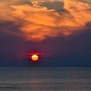 Spectacular July sunset at Cedar Beach in Mount Sinai. Again one of my favorites, but it never gets