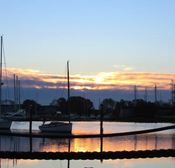 November Sunset in Wickford RI