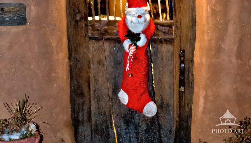 Step into the realm of festive mystery with "A Grinch Welcome," my latest creation. Imagine a