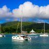 Afloat in Tranquil Beauty is a striking photograph that exquisitely captures the serene essence of a