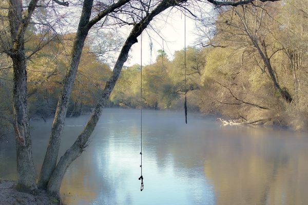 There are a lot of memory's made on the river. Just hanging out with friends, swing on the rope