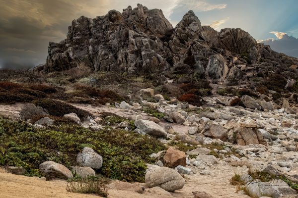 China Rock formation from 17 Mile Drive